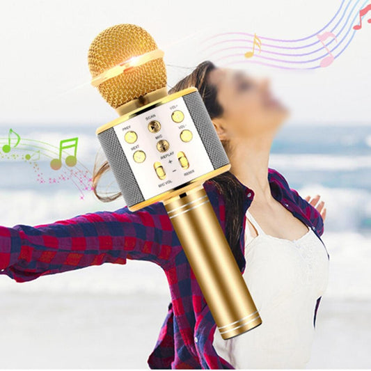 Home Party 2-in-1 Bluetooth-compatible Singing Microphone