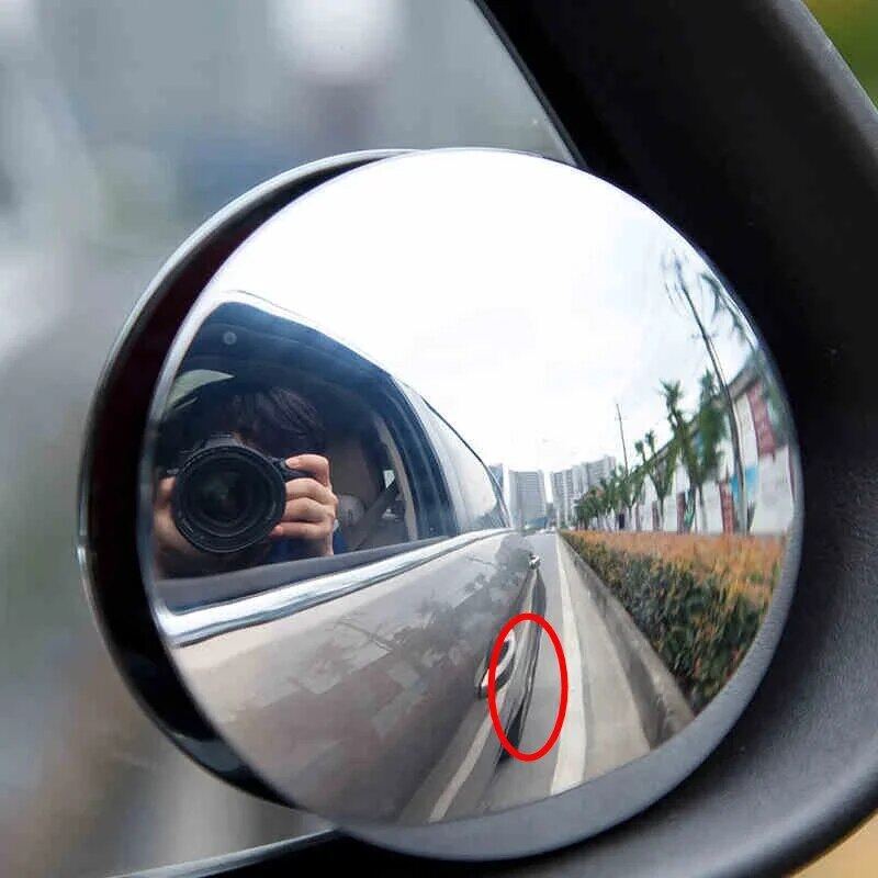 2PC 360 Degree HD Blind Spot Mirror