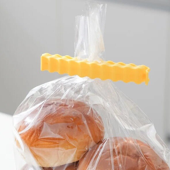 12pcs Magnetic Plastic Bag Sealer French Fries Bag Clips